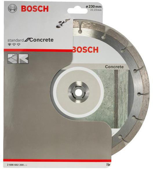 8000340588 - Detailbild2_Diamanttrennscheibe Standard for Concrete D.230mm Bohrungs-D.22,23mm gesintert