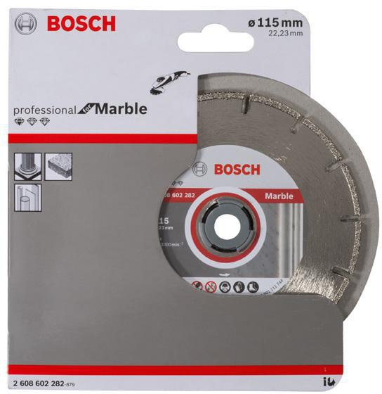 8000340601 - Detailbild_Diamanttrennscheibe Standard for Marble D.115mm Bohrungs-D.22,23mm BOSCH