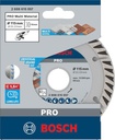 8000340624 - Detailbild4_Diamanttrennscheibe PRO Multi Material D.115mm Schnitt-B.2mm Segment-H.10mm