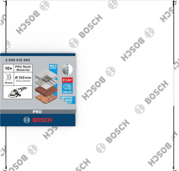 8000340628 - Detailbild3_Diamanttrennscheibe PRO Multi Material D.150mm Schnitt-B.2,4mm 10St.