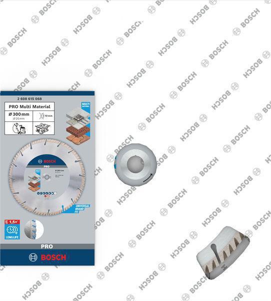 8000340633 - Detailbild5_Diamanttrennscheibe PRO Multi Material D.300mm Bohr-D.20mm Schnitt-B.3,3mm