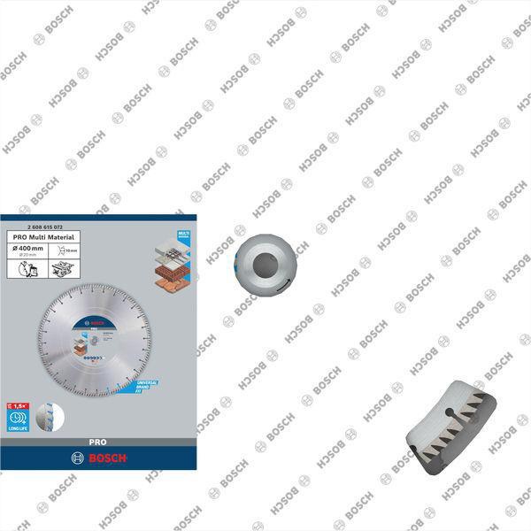 8000340638 - Detailbild4_Diamanttrennscheibe PRO Multi Material D.400mm Bohr-D.20mm Schnitt-B.3,2mm