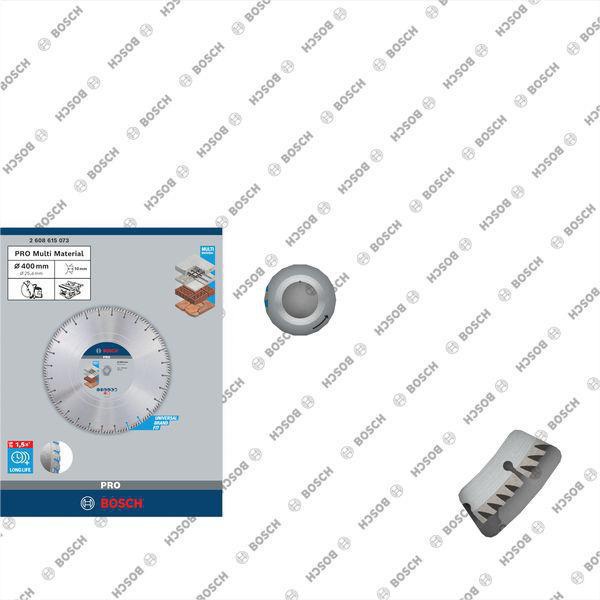 8000340639 - Detailbild4_Diamanttrennscheibe PRO Multi Material D.400mm Bohr-D.25,4mm Schnitt-B.3,2mm