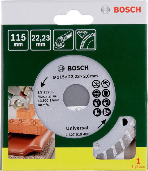 8000340657 - Detailbild_Diamanttrennscheibe Turbo D.115mm Bohrungs-D.22,23mm Schnitt-B.2mm BOSCH