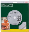 8000340660 - Detailbild2_Diamanttrennscheibe Turbo D.230mm Bohrungs-D.22,23mm Schnitt-B.2,6mm BOSCH