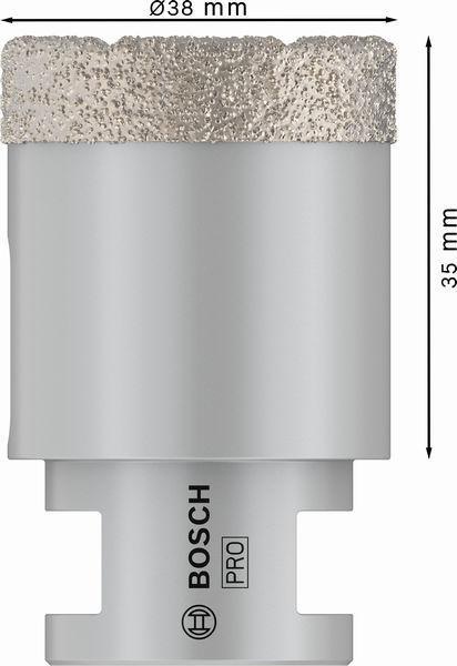 8000340679 - Detailbild5_Diamanttrockenbohrer PRO Ceramic Dry Arbeits-L.35mm D.38mm BOSCH