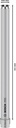 8000340733 - Detailbild3_Diamanttrockenbohrkrone PRO Arbeits-L.28mm D.350 G 1/2Zoll 3 Seg.