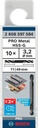 8000340763 - Detailbild5_Doppelendbohrer PRO Metal D.3,2mm L.49mm HSS-G Typ N 10St. BOSCH