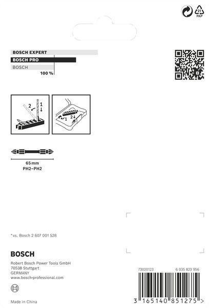 8000340794 - Detailbild4_Doppelklingenbit-Set PRO Impact 8tlg. L.65mm PH2 BOSCH