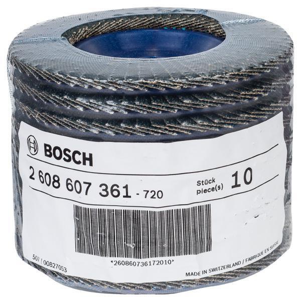 8000340973 - Detailbild_Fächerschleifscheibe X551 Expert for Metal Scheiben-D.115mm Körnung 40 Ku. BOSCH