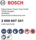 8000341006 - Detailbild_Fächerschleifscheibe PRO X571 Scheiben-D.125mm Körnung 120 Ku. BOSCH
