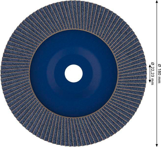 8000341014 - Detailbild5_Fächerschleifscheibe PRO X571 Scheiben-D.180mm Körnung 60 gerade