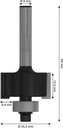 8000341038 - Detailbild_Falzfräser Arbeits-L.12,4mm Schaft 6mm D.25,4mm BOSCH