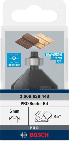 8000341048 - Detailbild_Bündigfräser Standard for Wood Schaft 6mm D.34,9mm Arbeits-L.14,6mm BOSCH