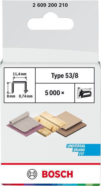 8000341066 - Detailbild2_Feindrahtklammer Typ 53 BxL 11,4x8mm Dicke 0,74mm 5000er Pack BOSCH