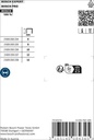 8000341070 - Detailbild_Feindrahtklammer Typ 58 BxL 13x6mm Dicke 0,75mm 1000er Pack BOSCH