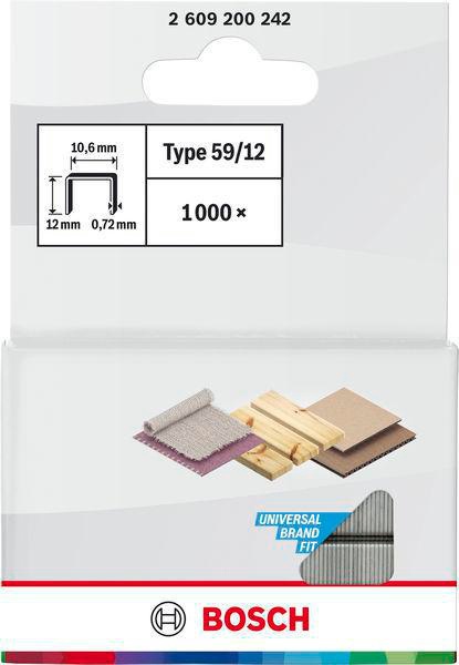 8000341073 - Detailbild_Feindrahtklammer Typ 59 BxL 10,6x12mm Dicke 0,72mm 1000er Pack BOSCH