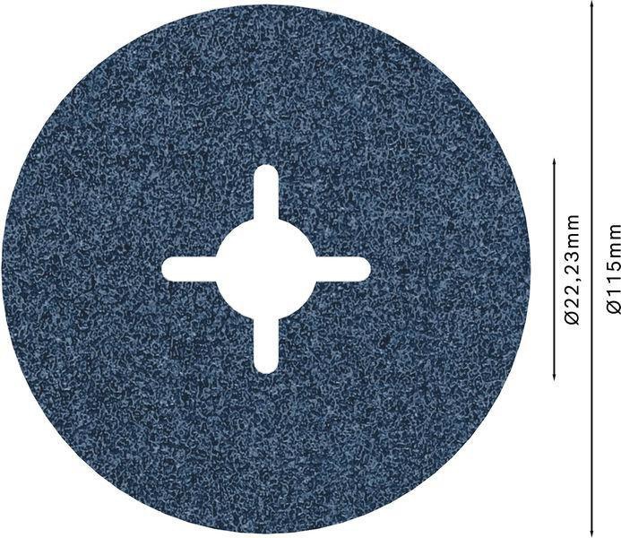 8000341108 - Detailbild_Fiberschleifscheibe Best for Metal D.115mm Körnung 60 BOSCH