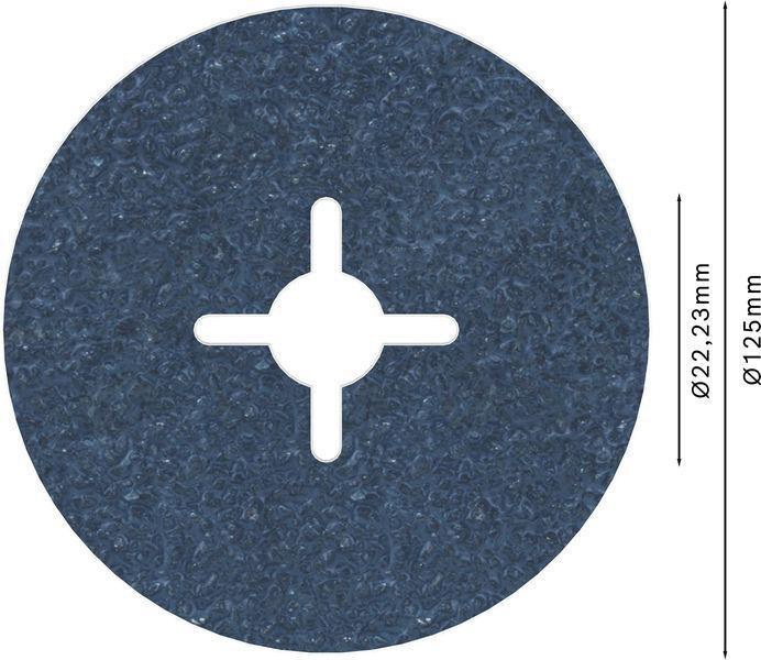 8000341113 - Detailbild5_Fiberschleifscheibe PRO R574 D.125mm Körnung 36 BOSCH