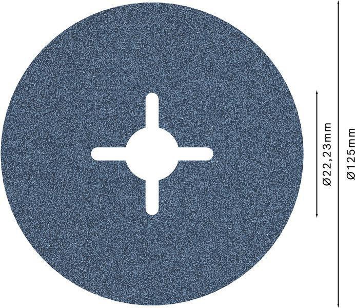 8000341115 - Detailbild_Fiberschleifscheibe Best for Metal D.125mm Körnung 80 BOSCH