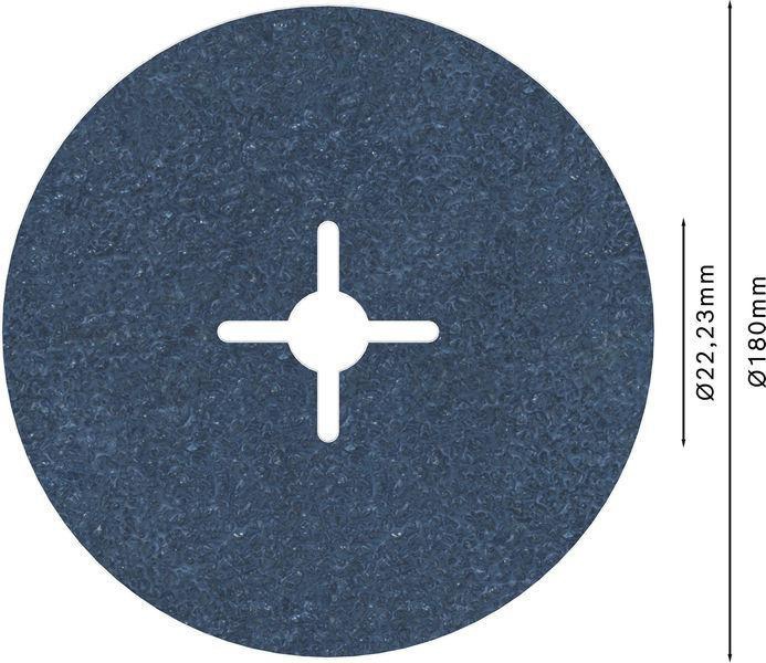 8000341119 - Detailbild_Fiberschleifscheibe PRO R574 D.180mm Körnung 36 BOSCH