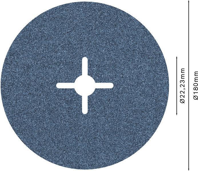 8000341120 - Detailbild5_Fiberschleifscheibe PRO R574 D.180mm Körnung 60 BOSCH