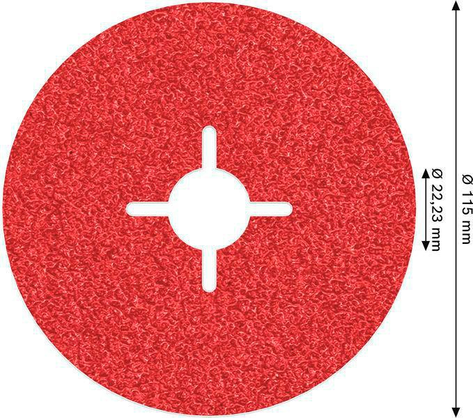 8000341124 - Detailbild4_Fiberschleifscheibe PRO R780 D.115mm Körnung 36