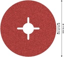 8000341127 - Detailbild2_Fiberschleifscheibe PRO R780 D.115mm Körnung 80