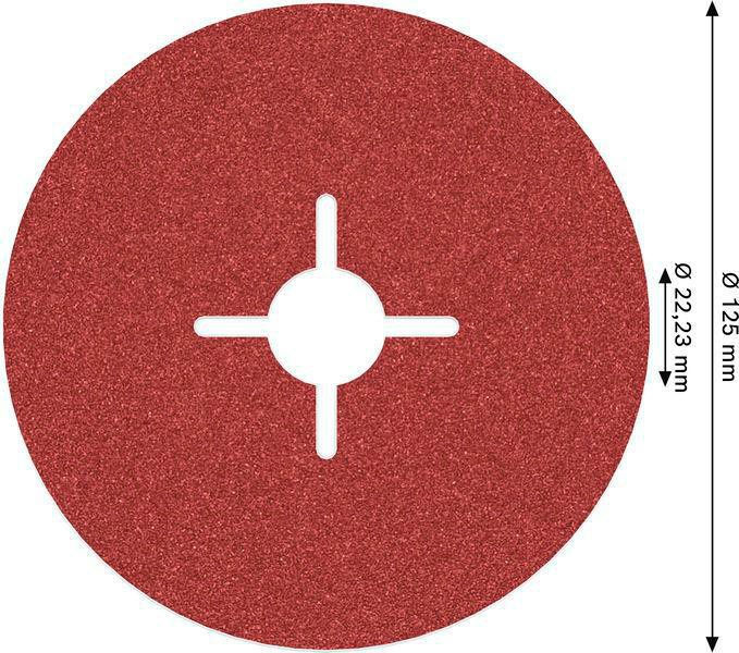 8000341128 - Detailbild3_Fiberschleifscheibe PRO R780 D.125mm Körnung 100