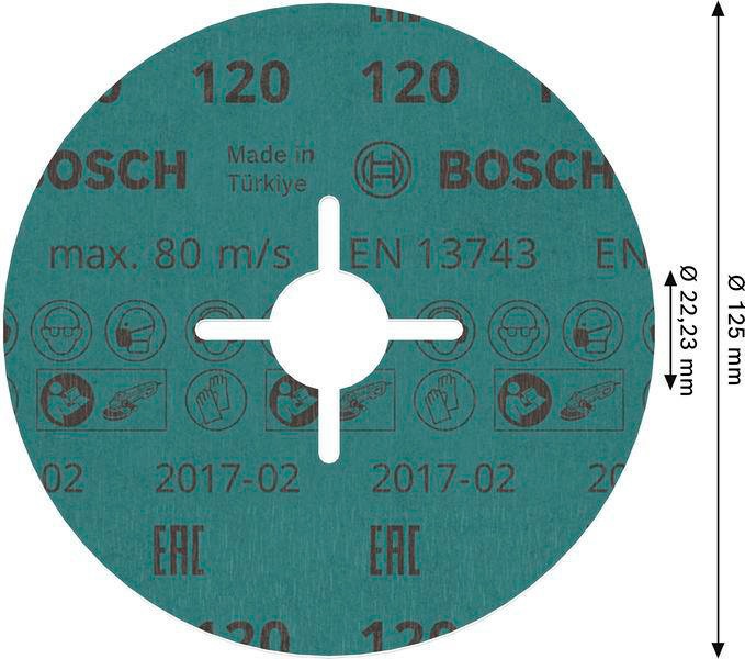 8000341129 - Detailbild4_Fiberschleifscheibe PRO R780 D.125mm Körnung 125
