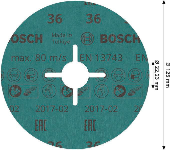 8000341130 - Detailbild3_Fiberschleifscheibe PRO R780 D.125mm Körnung 36