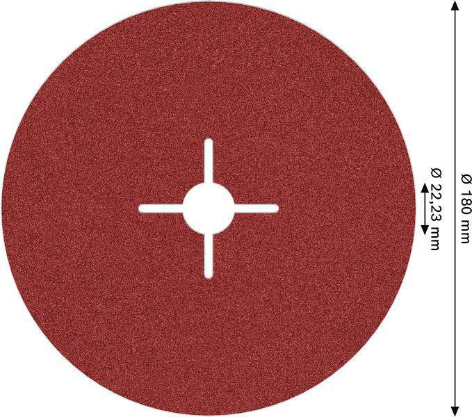 8000341139 - Detailbild5_Fiberschleifscheibe PRO R780 D.180mm Körnung 80