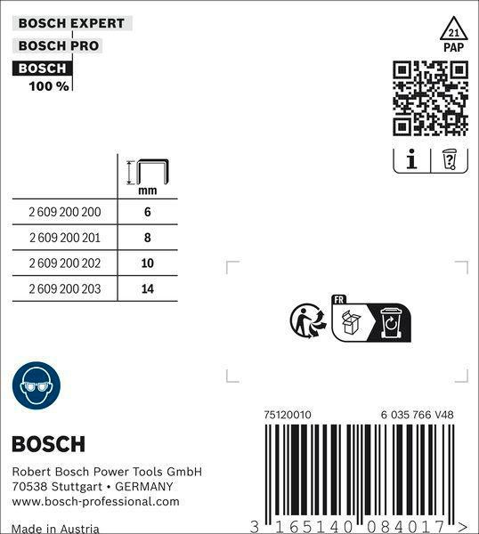 8000341153 - Detailbild2_Flachdrahtklammer Typ 51 BxL 10x8mm Dicke 1mm 1000 St BOSCH