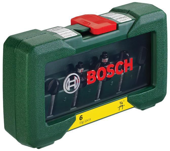8000341310 - Detailbild_Fräser-Set HM 6tlg. Schaft-D. 1/4Zoll G.0,43kg Kunststoffkoffer Bosch