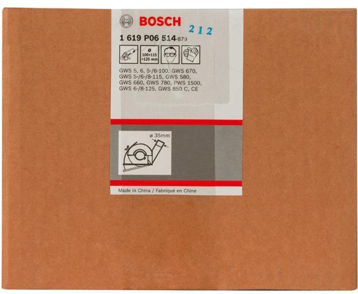 8000341347 - Detailbild_Führungsschlitten D.100/115/125mm m.Absaugstutzen D.35mm werkzeuglos BOSCH