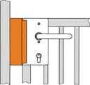 3000251263 - Detailbild_Schließkasten 147B-40 f.E-Öffner blk z.Anschweißen AMF