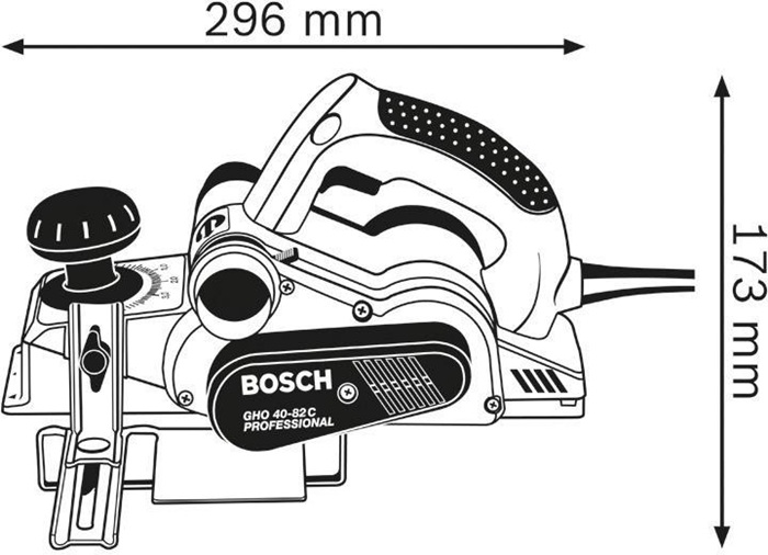 8000341676 - Detailbild5_Hobel GHO40-82C Leistung 850W Hobel-B.82mm Spandicke 0-4mm G.2,2kg L-BOXXBOSCH