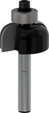 8000341729 - Detailbild2_Hohlkehlfräser Arbeits-L.12,6mm D.25,4mm L.54mm Radius 4mm Schaft 6mm BOSCH