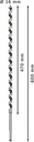 8000341769 - Detailbild2_Holzschlangenbohrer PRO Wood Arbeits-L.470mm D.16mm L.600mm 6-kt SW 11,1mm BOSCH