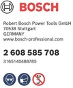 8000341787 - Detailbild4_Holzschlangenbohrer PRO Wood Arbeits-L.100mm D.25mm L.160mm 6-kt SW 11,1mm BOSCH
