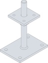 3000257539 - Detailbild_Stützenfuß PPB80G-R 80x80x8mm STA verz.z.Schr.