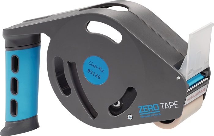 3000265558 - Detailbild_Handabroller ZEROTAPE® Ku.blau f.Band-B.48mm ENVIROPACK