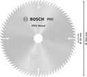 8000342016 - Detailbild3_Kreissägeblatt PRO Wood AD 254mm Z.80 WZ/N Bohr.30mm Schnitt-B.2,5mm