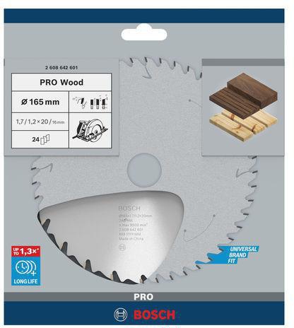 8000342135 - Detailbild5_Kreissägeblatt PRO Wood D.165mm Bohrung 20mm 24Zähne FT-ATB (HF) BOSCH