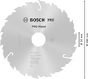 8000342136 - Detailbild2_Kreissägeblatt PRO Wood D.165mm Bohrung 30mm 18Zähne ATB/FT BOSCH