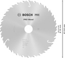 8000342140 - Detailbild3_Kreissägeblatt PRO Wood D.210mm Bohrung 30mm 30Zähne ATB/FT BOSCH