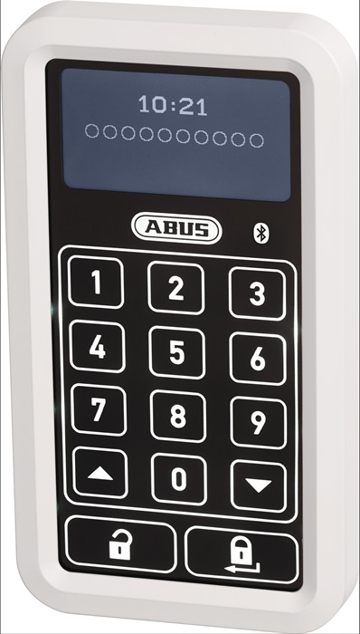 3000280249 - Detailbild_Tastatur CFT3100 W Touch-Oberfläche weiß ABUS