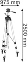 8000342361 - Detailbild2_Kurbelstativ BT 250 97,5-250cm 3,4kg BOSCH
