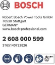 8000342394 - Detailbild_Lamellenschleifwalze DxL 100x100mm Körnung 120 Spannschaft 19mm BOSCH