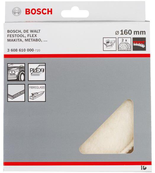 8000342407 - Detailbild4_Lammwollhaube Arbeits-D.160mm f.Exzenterschleifer 2er Pack BOSCH
